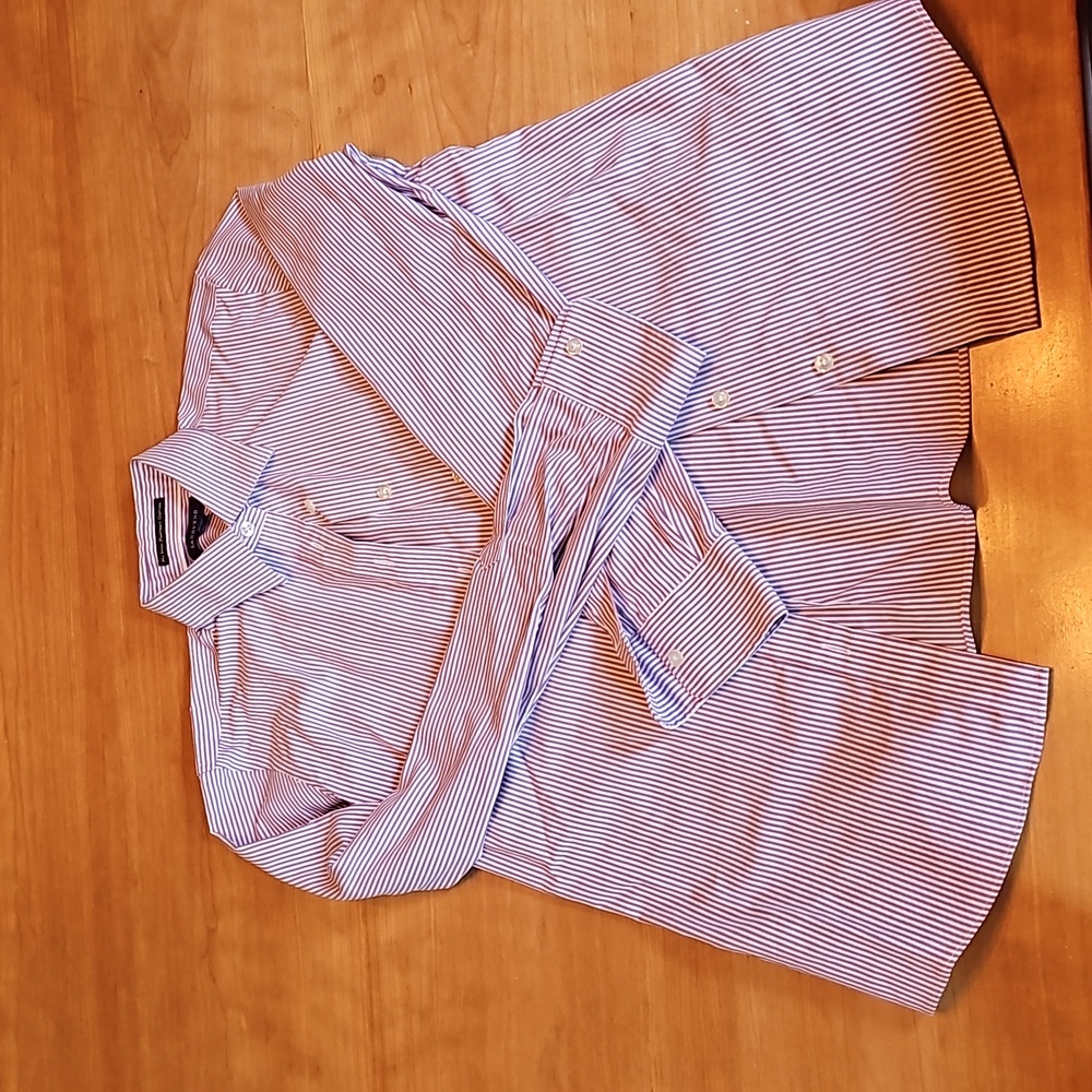 Lands End Women's No-Iron Pinpoint Oxford Size 8